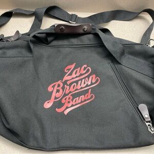 Zac Brown Band Duffel Tote Gym Bag VIP Sphere Las Vegas Concert W Shoulder Strap